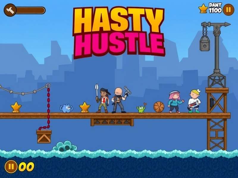 Hasty Hustle Level Progression